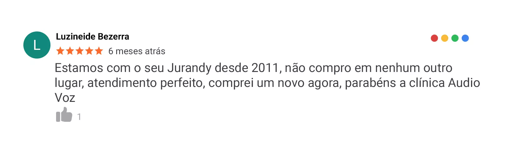 Avaliações do Google